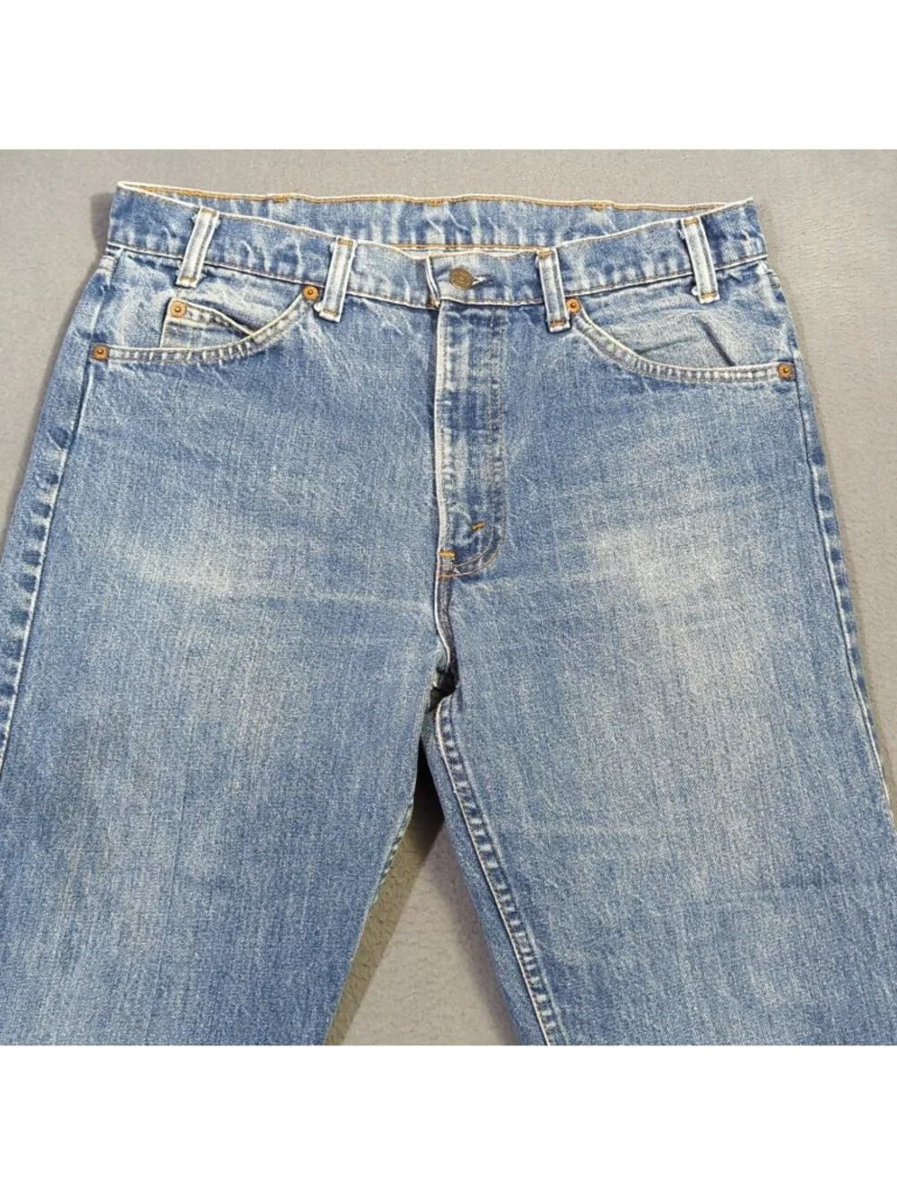 Levi's VTG Jean Mens 36x33 Fits 34x28 Blue 20505-0217 Straight Denim Made In USA